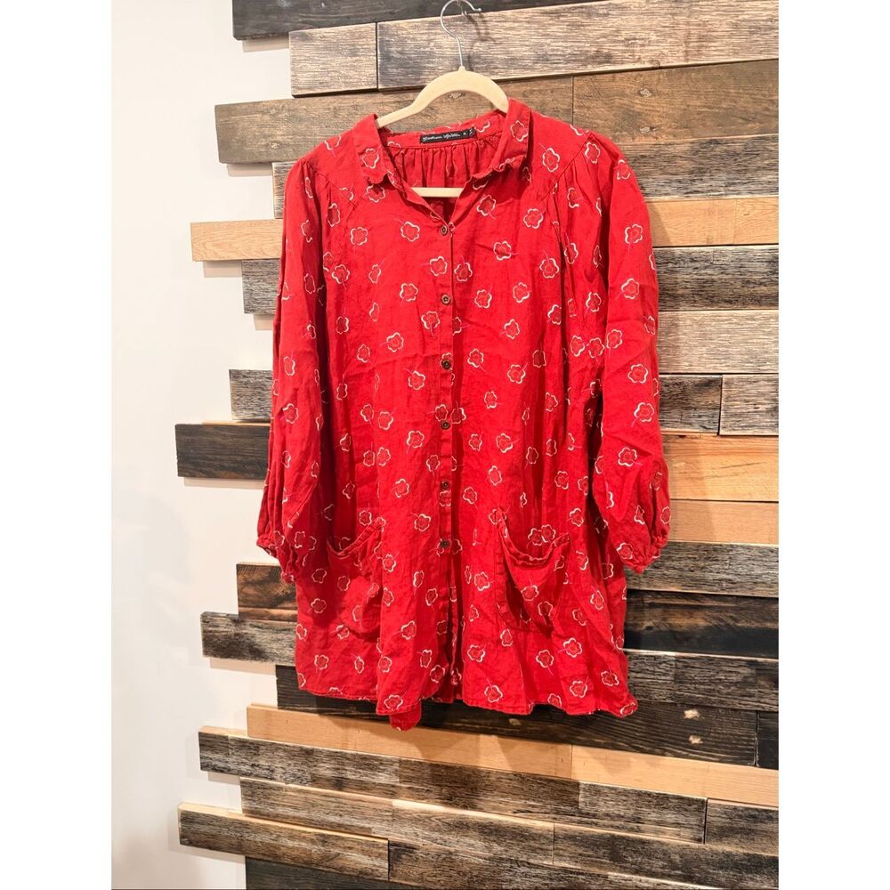 Gudrun Sjoden top blouse sz XL